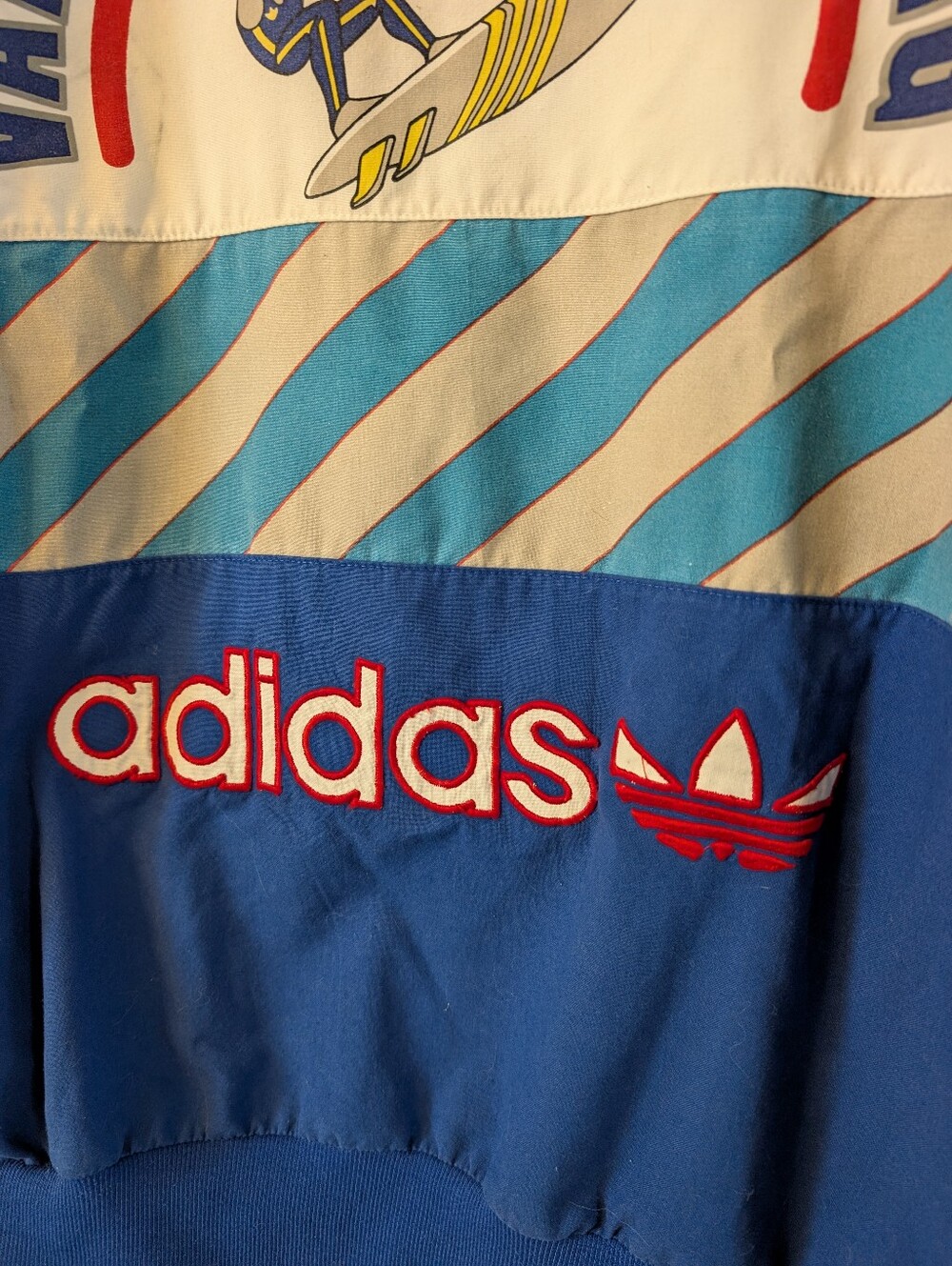 🔥RARE Vintage 1980s Adidas Vangard Windsurfing crewneck sweatshirt - Unisex 🔥 - Picture 4 of 16